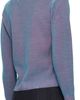 Maison Margiela Maison Margiela Blue & Red Virgin Wool V Neck Cardigan - 3