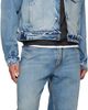 Maison Margiela Maison Margiela Blue Caban Denim Jacket - 4