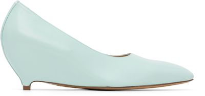 Maison Margiela Maison Margiela Blue Heel-less Kitten Pump Heels