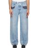 Maison Margiela Maison Margiela Blue Stone Bleached Denim Jeans - 1