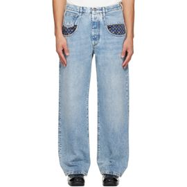 Maison Margiela Maison Margiela Blue Stone Bleached Denim Jeans