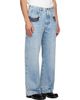 Maison Margiela Maison Margiela Blue Stone Bleached Denim Jeans - 2