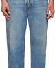 Maison Margiela Maison Margiela Blue Straight-Leg Cropped Jeans - 1