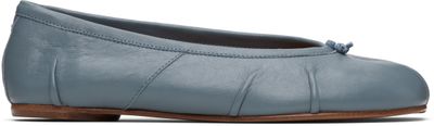 Maison Margiela Maison Margiela Blue Tabi New Ballerina Flats