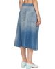 Maison Margiela Maison Margiela Blue Wrap Denim Midi Skirt - 3