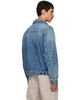 Maison Margiela Maison Margiela Blue Zipped Denim Jacket - 3