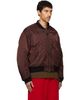 Maison Margiela Maison Margiela Brown & Black Reversible Bomber Jacket - 2
