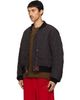 Maison Margiela Maison Margiela Brown & Black Reversible Bomber Jacket - 4