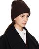 Maison Margiela Maison Margiela Brown Cashmere Beanie - 2