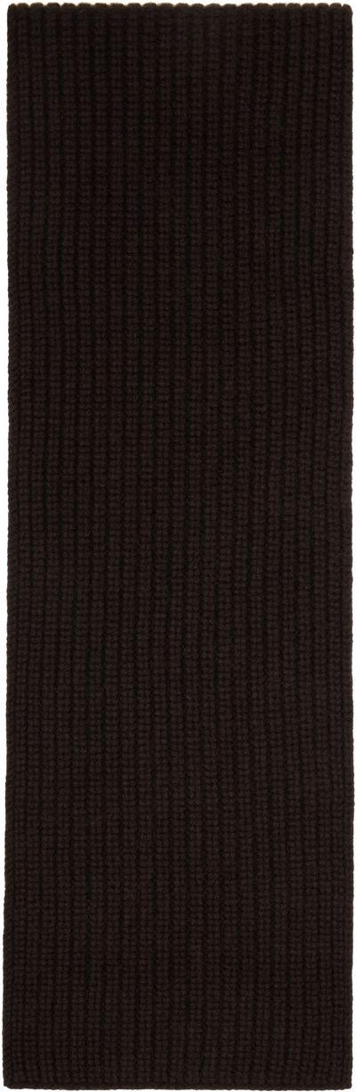 Maison Margiela Maison Margiela Brown Cashmere Scarf