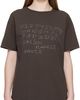 Maison Margiela Maison Margiela Brown Numerical Cotton T-shirt - 1