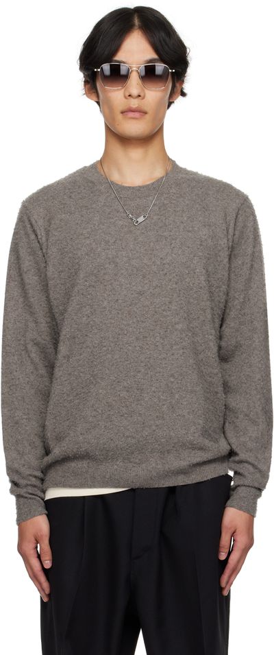 Maison Margiela Maison Margiela Brown Pilled Sweater