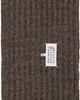 Maison Margiela Maison Margiela Brown Rib-Knit Scarf - 2