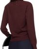 Maison Margiela Maison Margiela Burgundy Virgin Wool Cardigan - 3