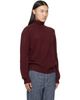 Maison Margiela Maison Margiela Burgundy Virgin Wool Turtleneck - 2