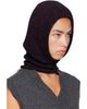 Maison Margiela Maison Margiela Burgundy Wool Cotton Balaclava - 2