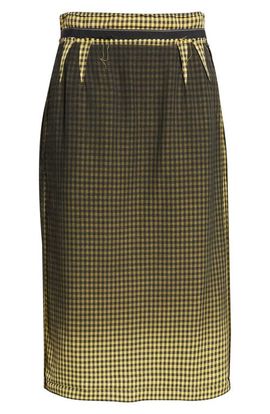 Maison Margiela Maison Margiela Check Deconstructed Skirt