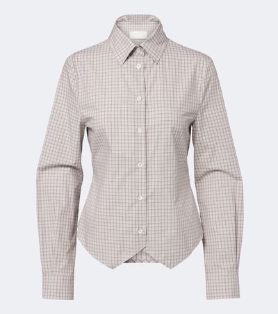 Maison Margiela Maison Margiela Checked cotton shirt