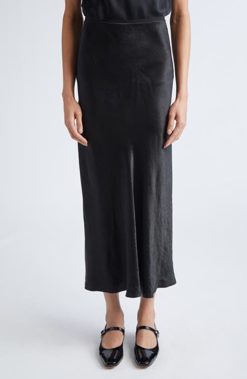 Maison Margiela Maison Margiela Crinkle Finish Satin Skirt