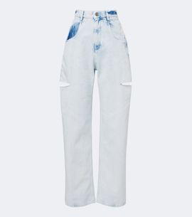 Maison Margiela Maison Margiela Cutout wide-leg jeans