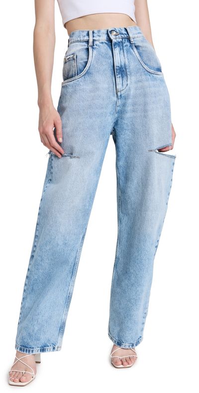 Maison Margiela Maison Margiela Denim Jeans with Slash Details Blue 44
