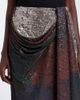 Maison Margiela Maison Margiela Draped printed sequined midi skirt - 3