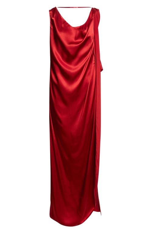 Maison Margiela Maison Margiela Draped Satin Gown