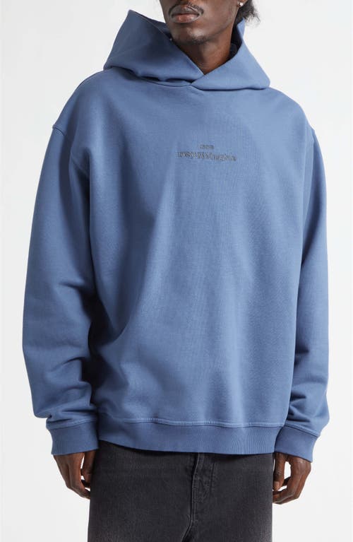 Maison Margiela Maison Margiela Embroidered Logo Cotton Hoodie