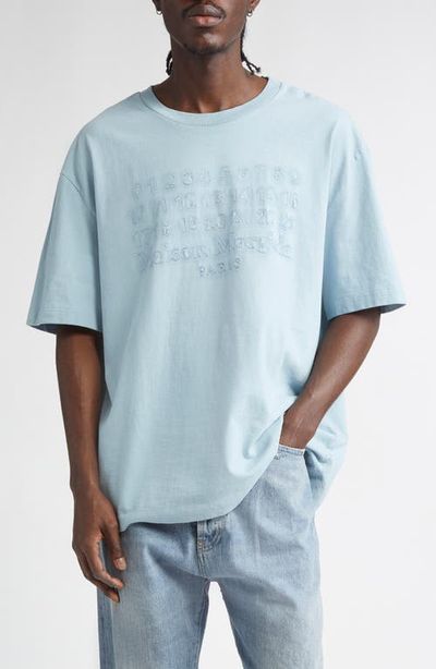 Maison Margiela Maison Margiela Embroidered Logo Cotton T-Shirt
