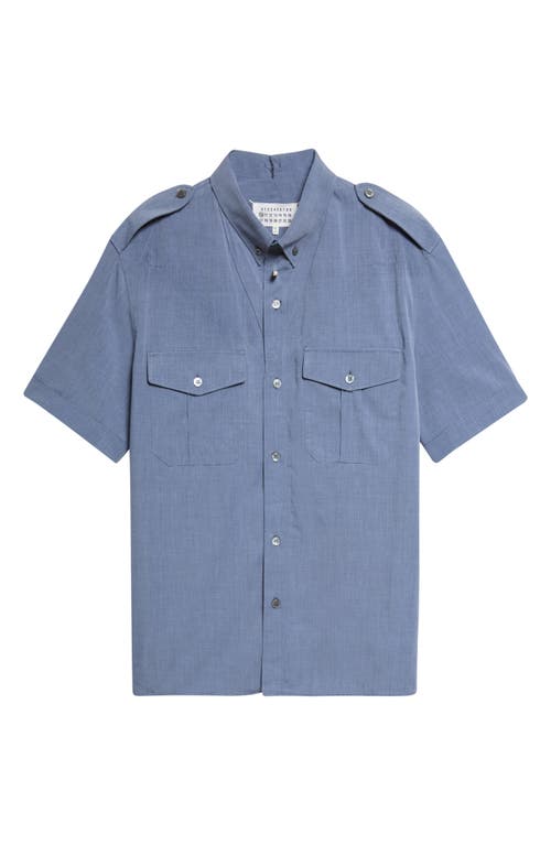 Maison Margiela Maison Margiela Foldable Short Sleeve Button-Down Shirt