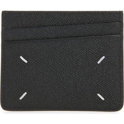 Maison Margiela Maison Margiela Four Stitches Slim Leather Card Holder