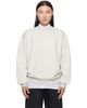 Maison Margiela Maison Margiela Gray 4-Stitch Sweatshirt - 1