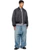 Maison Margiela Maison Margiela Gray & Black Reversible Bomber Jacket - 5