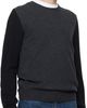 Maison Margiela Maison Margiela Gray & Black Two-Tone Wool Sweater - 2
