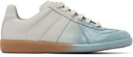 Maison Margiela Maison Margiela Gray & Blue Replica Sneakers