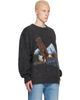 Maison Margiela Maison Margiela Gray Brushed Eagle Sweater - 2