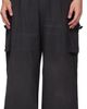 Maison Margiela Maison Margiela Gray Cotton-Blend Cargo Pants - 1