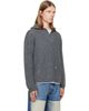 Maison Margiela Maison Margiela Gray Mended Ribbed Sweater - 2