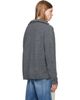Maison Margiela Maison Margiela Gray Mended Ribbed Sweater - 3