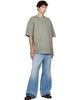 Maison Margiela Maison Margiela Gray Oversized T-shirt - 4