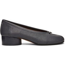 Maison Margiela Maison Margiela Gray Tabi Ballerina Heels
