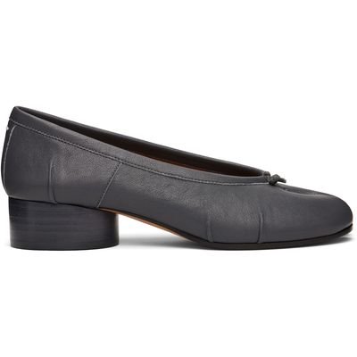 Maison Margiela Maison Margiela Gray Tabi Ballerina Heels