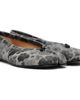 Maison Margiela Maison Margiela Gray Tabi Crackle Flower Print Ballerina Flats - 4