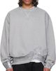 Maison Margiela Maison Margiela Gray Taped Jersey Sweatshirt - 1