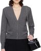 Maison Margiela Maison Margiela Gray Virgin Wool Cardigan - 1