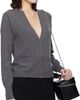 Maison Margiela Maison Margiela Gray Virgin Wool Cardigan - 2