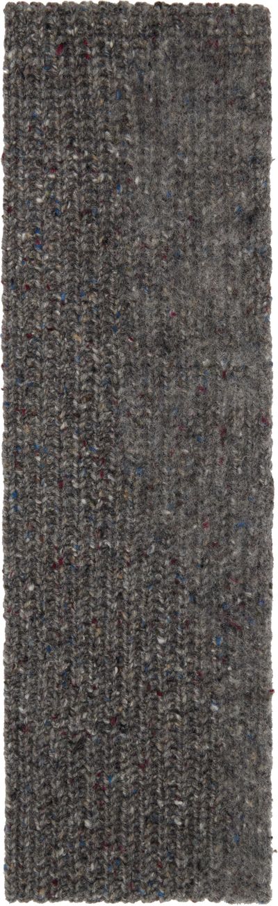 Maison Margiela Maison Margiela Gray Virgin Wool Scarf