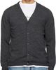 Maison Margiela Maison Margiela Gray Wool-Blend V-Neck Cardigan - 1