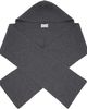 Maison Margiela Maison Margiela Gray Wool Hooded Scarf - 1