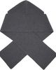 Maison Margiela Maison Margiela Gray Wool Hooded Scarf - 2